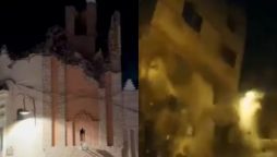 Terrifying Videos Show Buildings Collapse in Morocco Earthquake