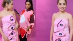 Uorfi Javed Stuns in Shirt Dress, Collaborates with Lilly Singh