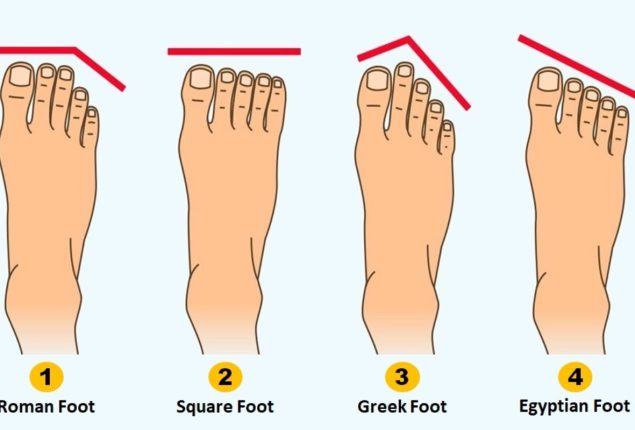 What Your Foot Shape Says About Your Personality