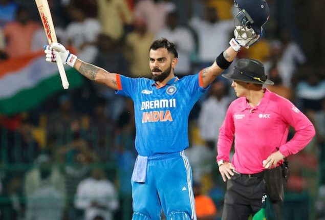 Kohli storms past Tendulkar to become fastest to 13,000 ODI runs