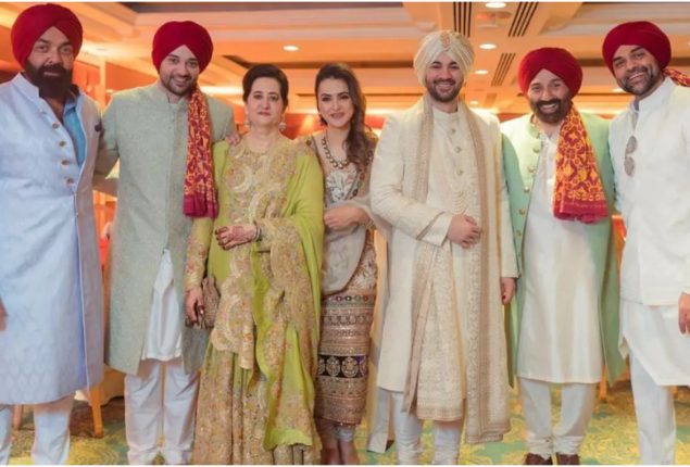 Sunny Deol recalls scolding relatives at his son’s wedding