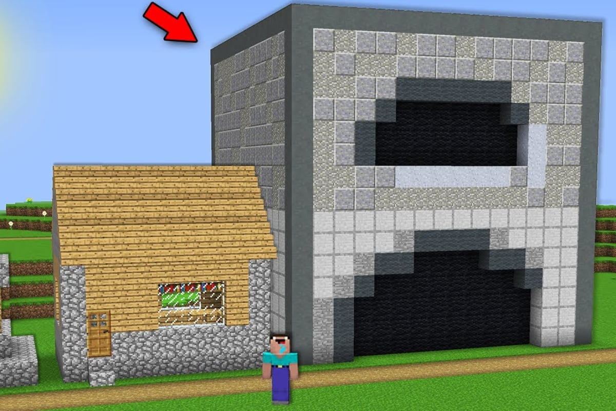 Minecraft Player builds Massive Furnace Complex