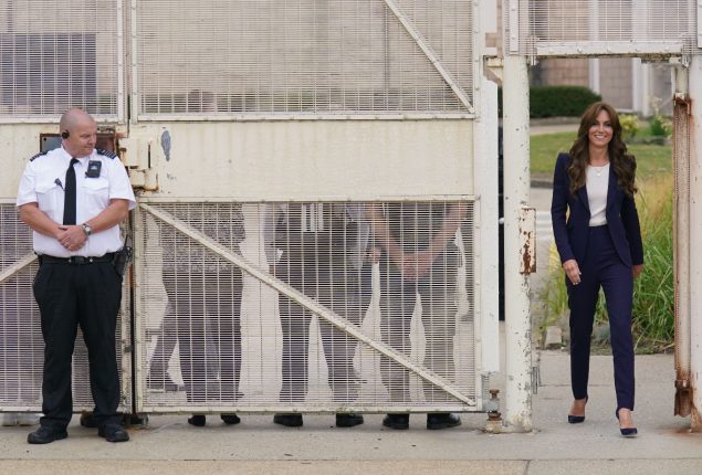 Kate Middleton meets convicts during her visit to UK charity