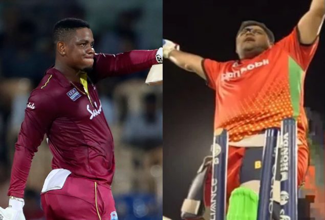 Shimron Hetmyer stunned by Azam Khan’s massive six