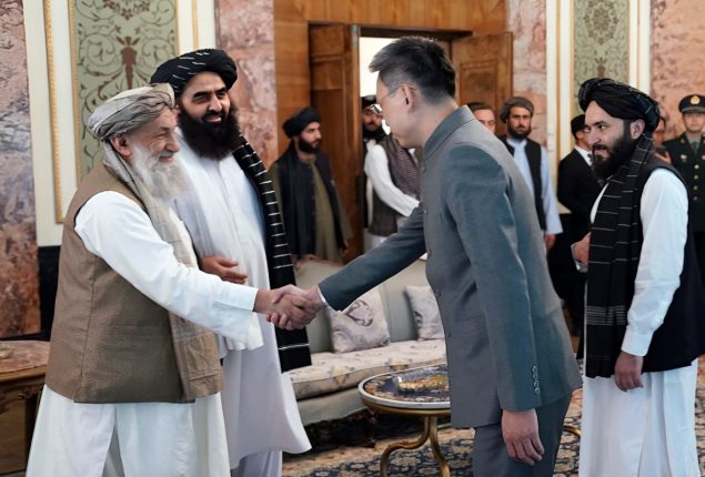 China sends envoy to Afghanistan, Taliban sees opportunity for ties