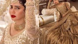 Mahira Khan Looks spectacular in bridal shoot