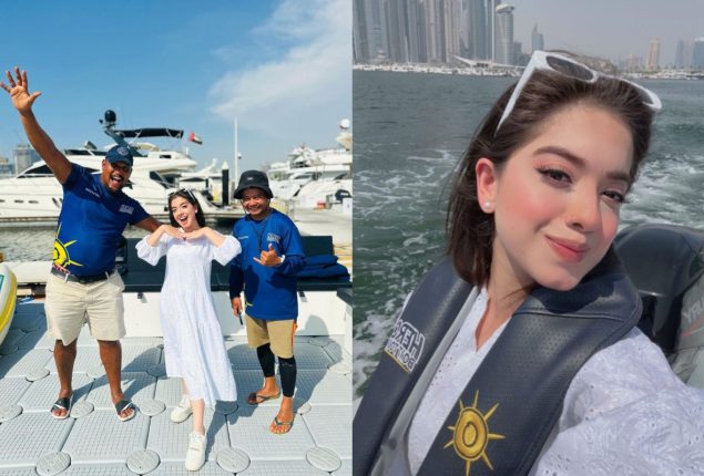 Arisha Razi latest clicks from Dubai Trip