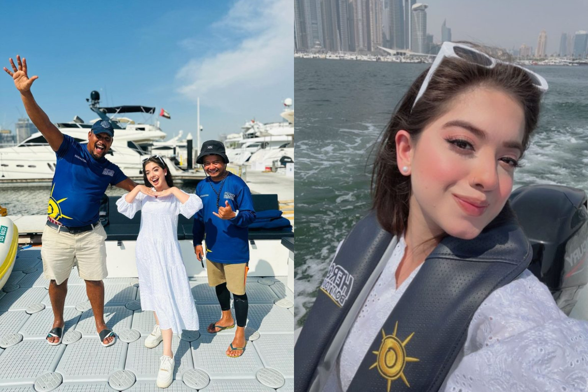 Arisha Razi latest clicks from Dubai Trip