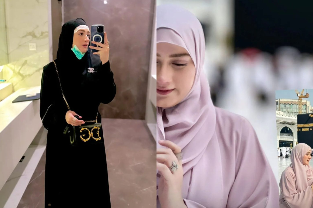 Momina Iqbal shares pictures from Umrah Journey