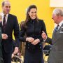 Prince William & Kate Middleton supported by King Charles