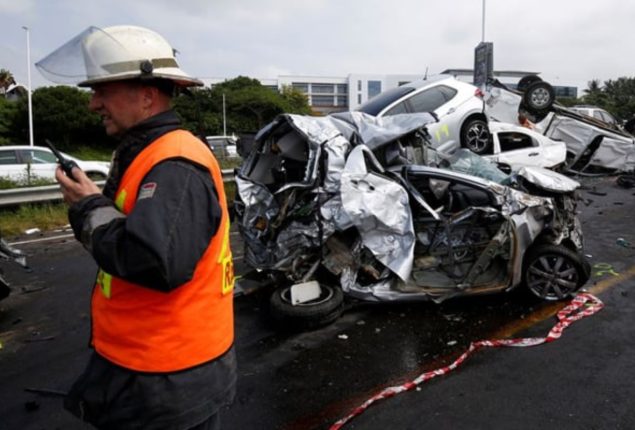 bus collision in South Africa