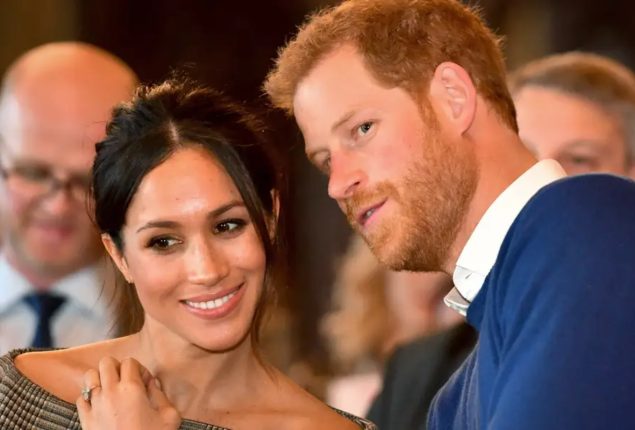 Meghan Markle uses touch to keep Prince Harry’s gaze in public