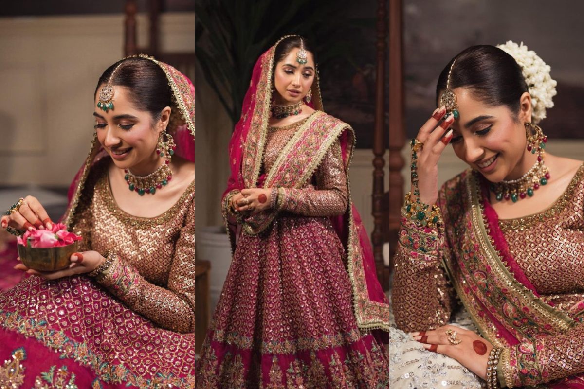 Sabeena Farooq looks ravishing in Bridal Shoot