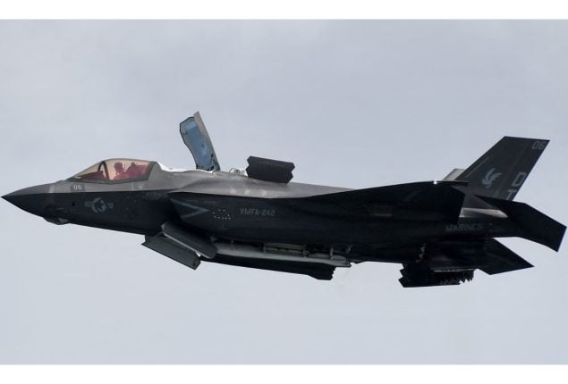 US military finds debris at location of lost F-35B
