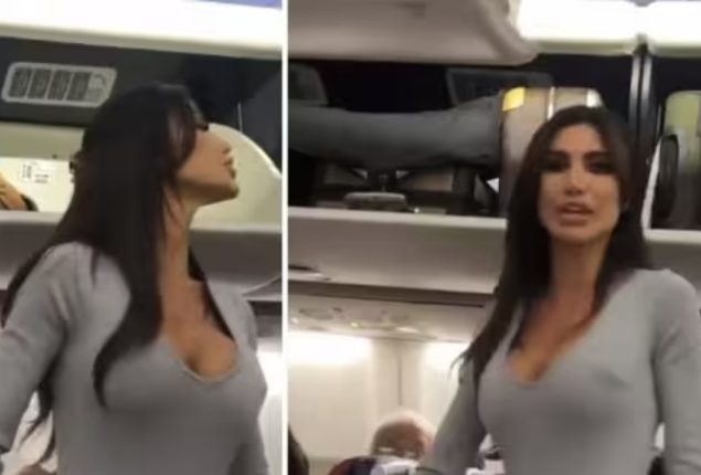 Florida influencer Morgan Osman’s dramatic in-flight incident goes viral