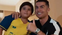 WATCH: Ronaldo makes his fan's dream come true