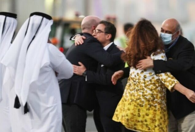Americans Freed by Iran Return to US