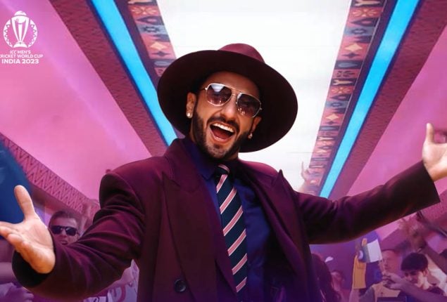 Ranveer Singh Features in World Cup 2023 Anthem