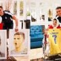 Ronaldo’s Heartwarming Encounter with Iranian Painter Fatimah