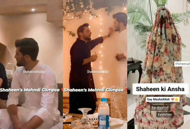 Shaheen Shah Afridi’s Grand Wedding Celebrations Kick Off