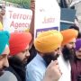 Sikh community in Lahore, Peshawar protests against India