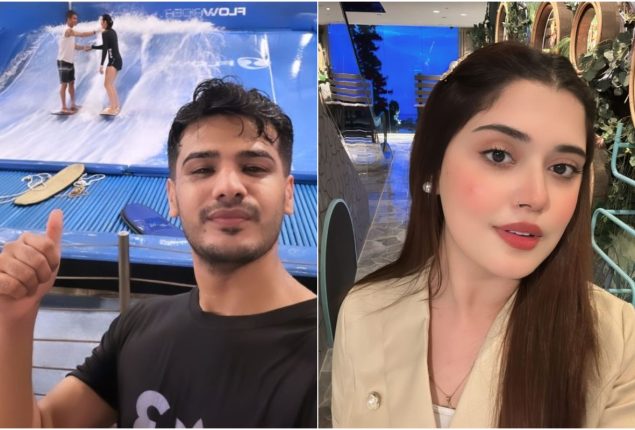 Kanwal Aftab and Zulqarnain Sikandar Arrives in Malaysia: See Photos