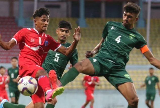 Pakistan Dominates Nepal in SAFF U19 Championship