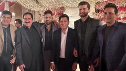 Shaheen Afridi's Valima Reception Held in Islamabad