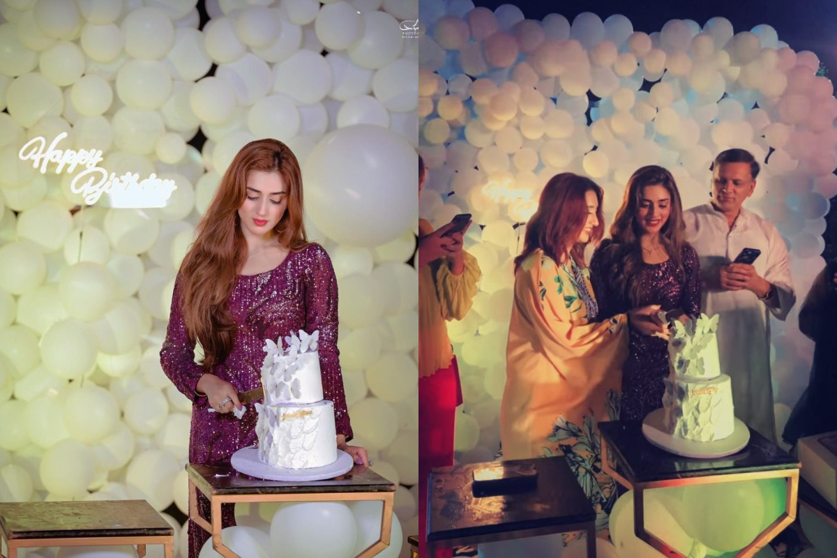 Jannat Mirza glamorous look in her huge birthday bash