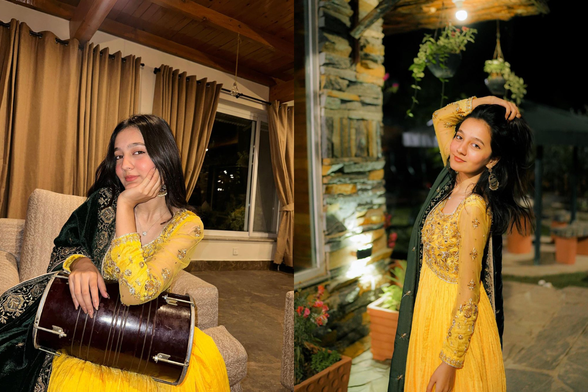 Rabia Faisal shares pictures from Sistrology dholki