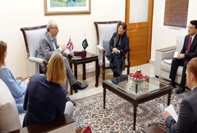British envoy discusses economic challenges with Finance Minister