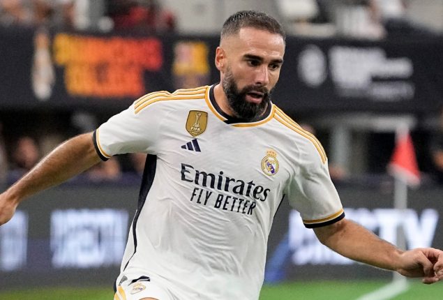 Carvajal out of Madrid derby with muscle injury