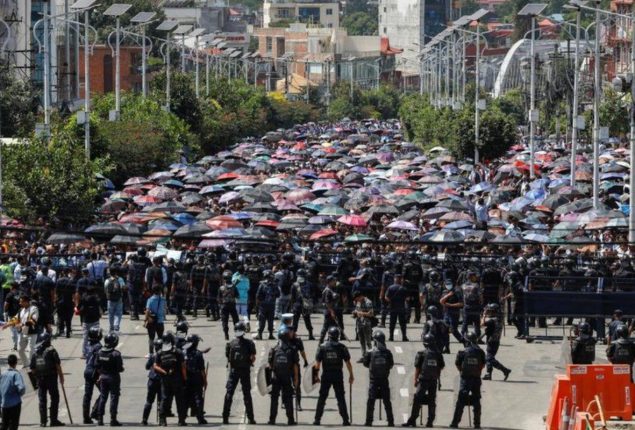 Teachers strike over education reform shuts down schools in Nepal