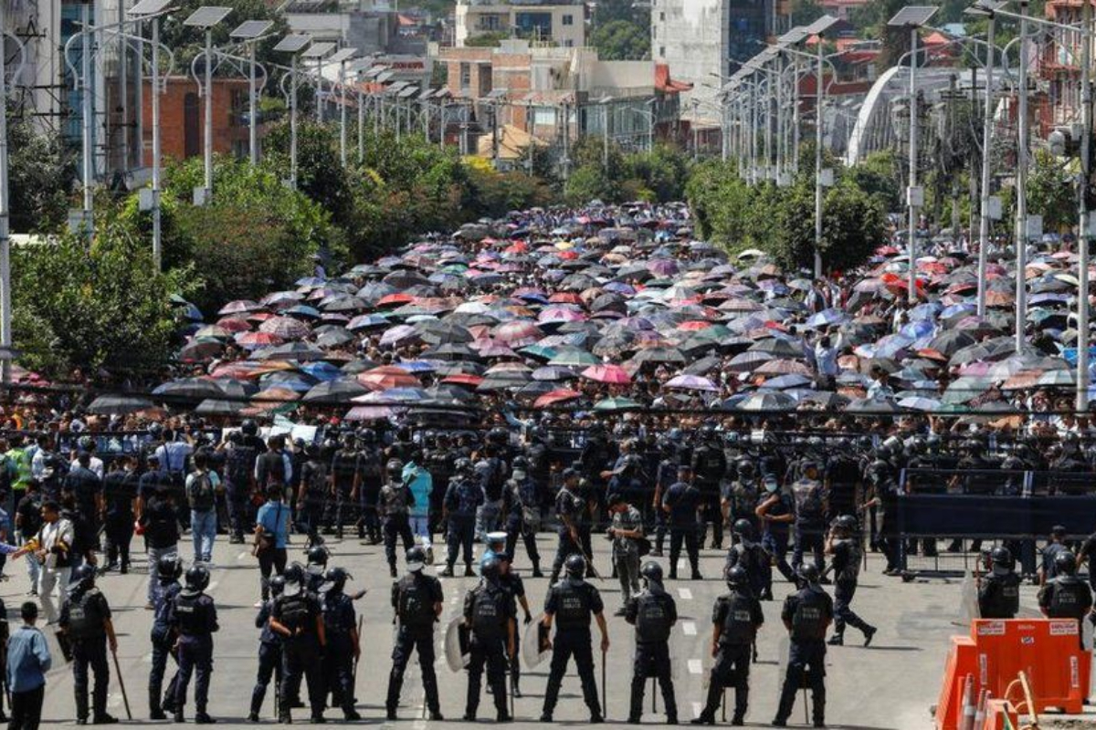 Teachers strike over education reform shuts down schools in Nepal