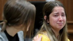 Girl expelled from college found guilty of viciously killing her mother