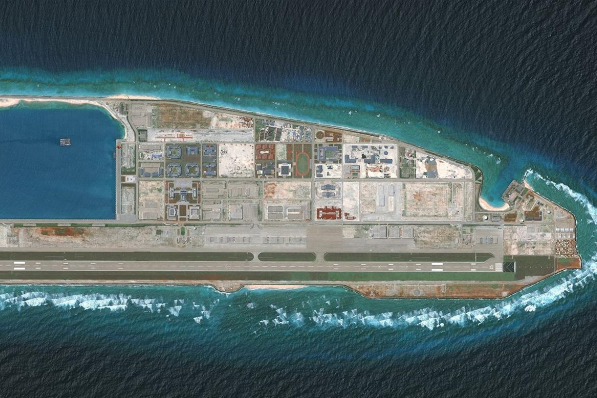 coral reefs in South China Sea