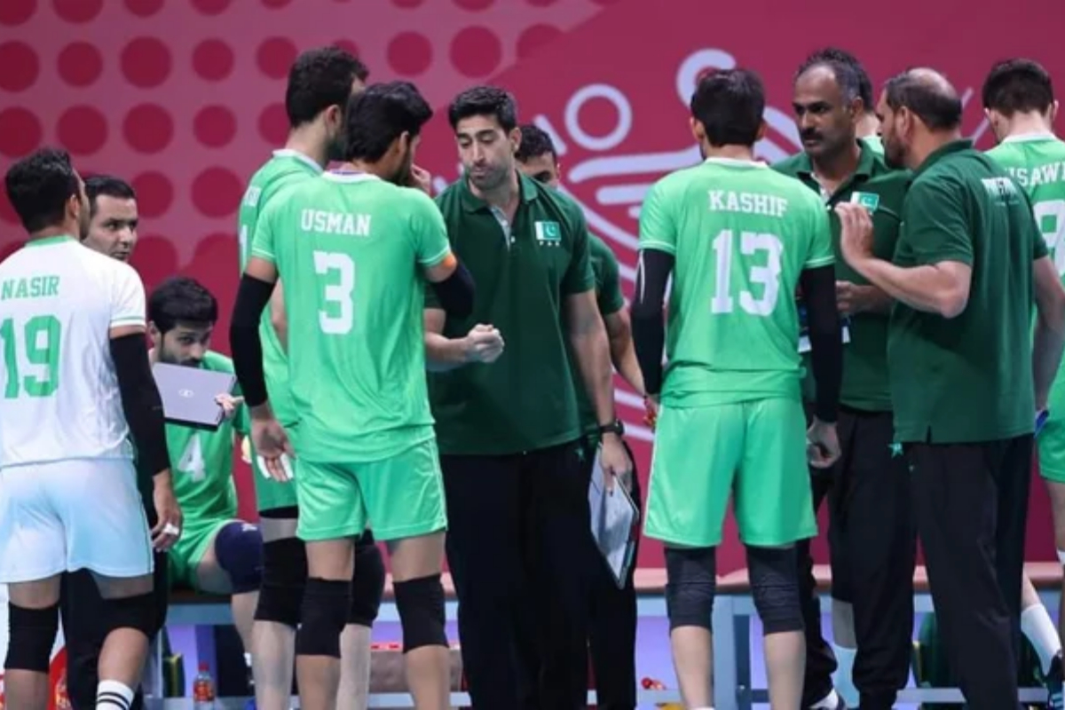 Pakistan Volleyball Team Falls to Qatar in Asian Games Quarter-Finals