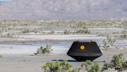 NASA asteroid sample safely lands in Utah desert