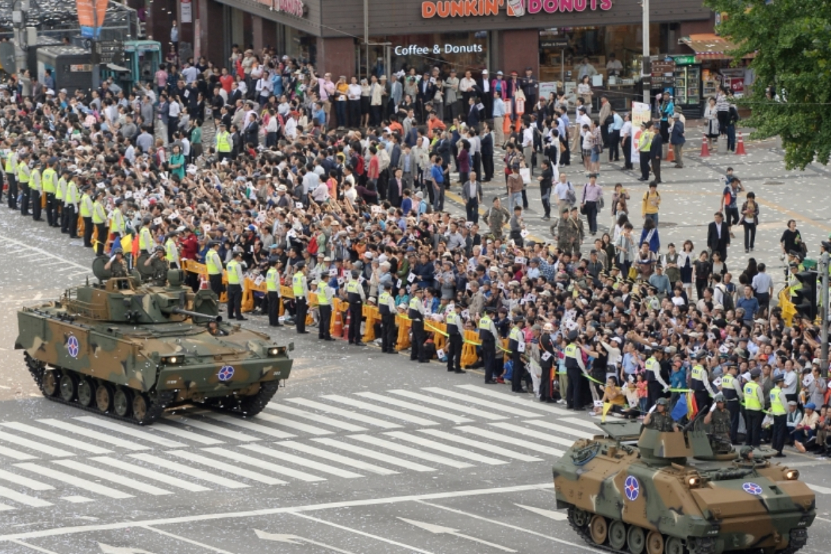 South Korea major military parade