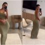 Kim Kardashian Flaunts Her Curves in Skintight Skirt; See Photos
