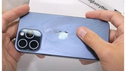Be careful with the iPhone 15 Pro; it cracks very easily