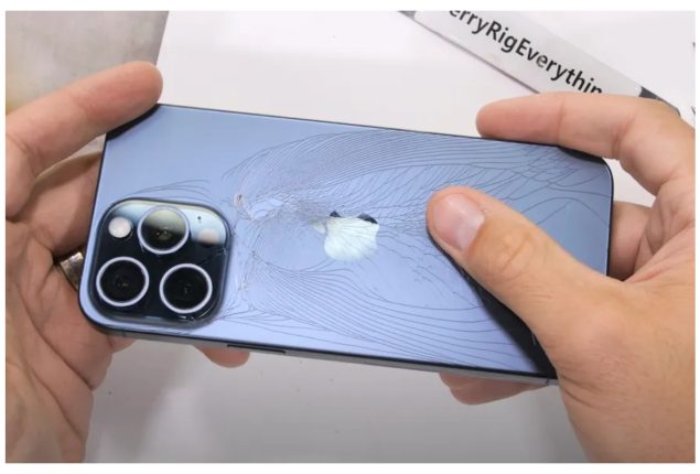 Be careful with the iPhone 15 Pro; it cracks very easily