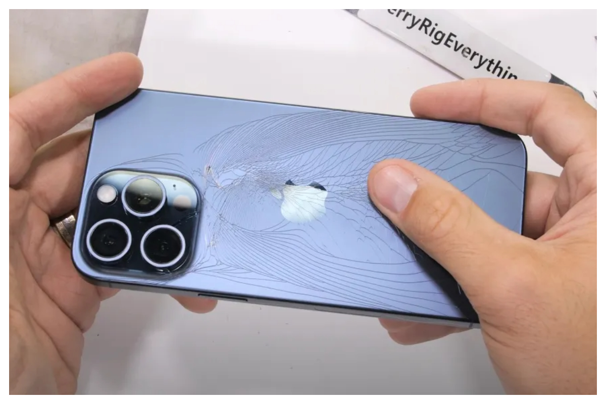 Be careful with the iPhone 15 Pro; it cracks very easily