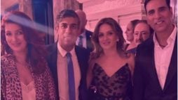 Twinkle Khanna and Akshay Kumar share Picture with UK PM Rishi Sunak