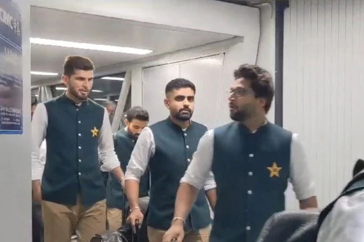 Pakistan cricket team arrives in India for World Cup 2023