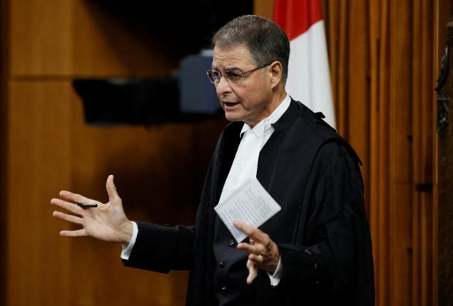 Canadian speaker faces backlash over Nazi praise, PM apologizes