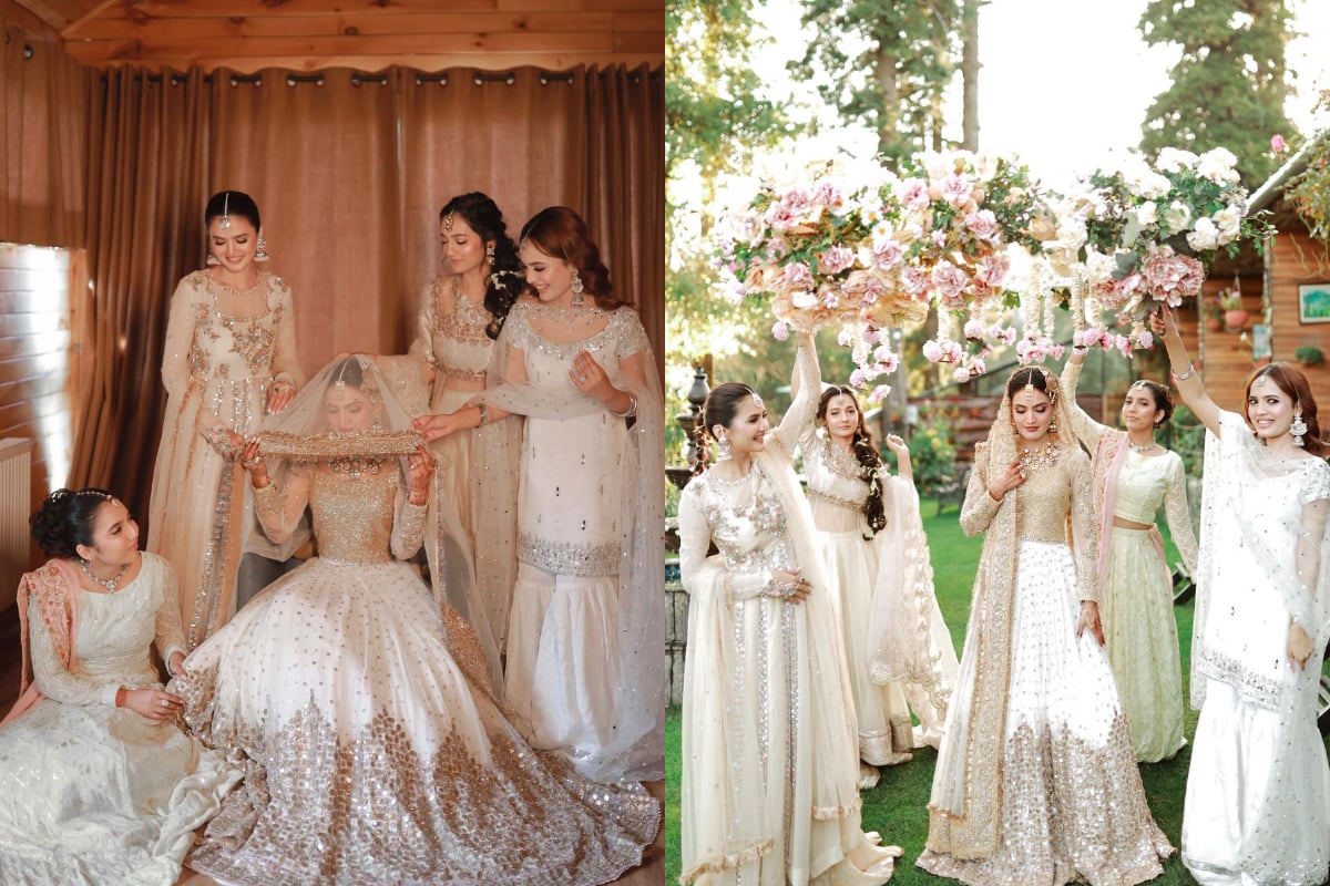 Iqra Kanwal shares Sistrology bond pictures from her Nikkah