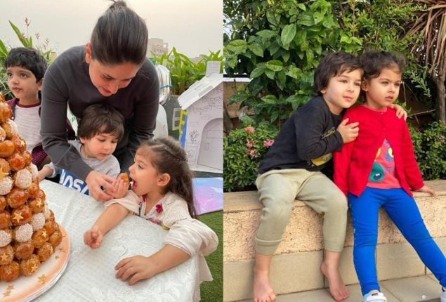 Kareena Kapoor Shares Pics Of Inaaya Kemu’s Birthday Bash With Taimur & Jeh