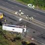 M53 School Bus Crash: Two Dead, Students Injured