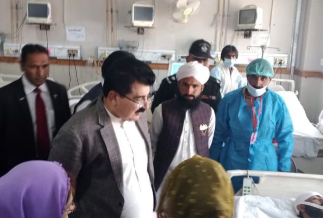 Mastung Blast: Senators visits Civil Hospital Quetta